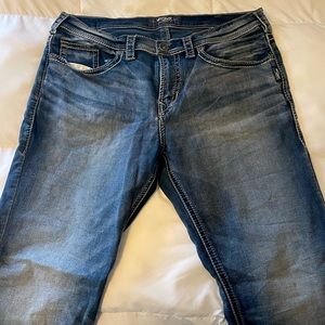 Men’s Silver Jeans Co. Grayson Relaxed Fit Straight Leg Jeans Size 36x32